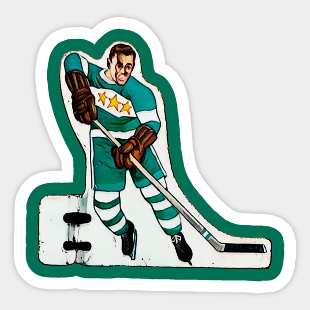 Coleco Table Hockey Players -Minnesota Wild / Dallas Stars Sticker by mafmove